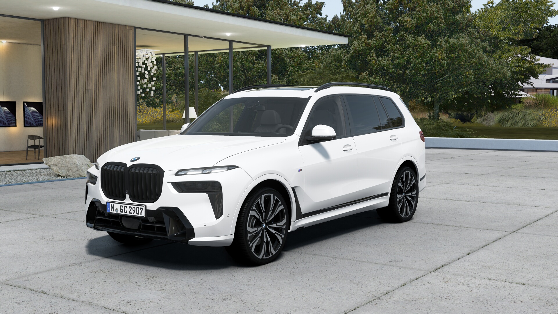 BMW X7 40d xDrive Msport | FACELIFT | SKLADEM | nové české auto ihned k předání | nejoblíbenější velké SUV s naftovým motorem 340 koní | bílá Mineral s černou kůží | super výbava | skvělá cena | nákup online | AUTOiBUY.com